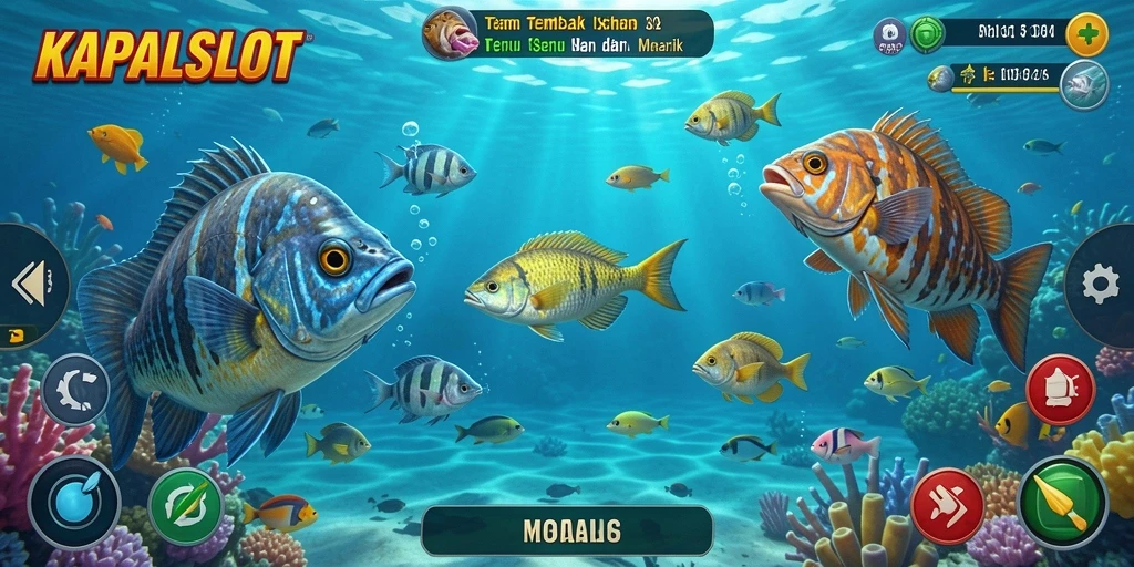 Tampilan gameplay KAPALSLOT yang seru dan menantang.