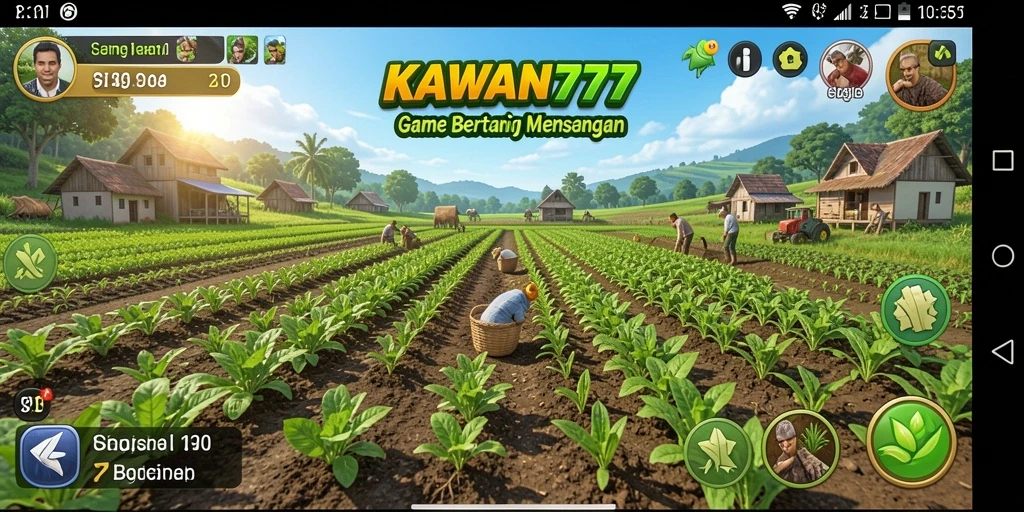 Tampilan menarik dari gameplay KAWAN777 yang penuh warna.