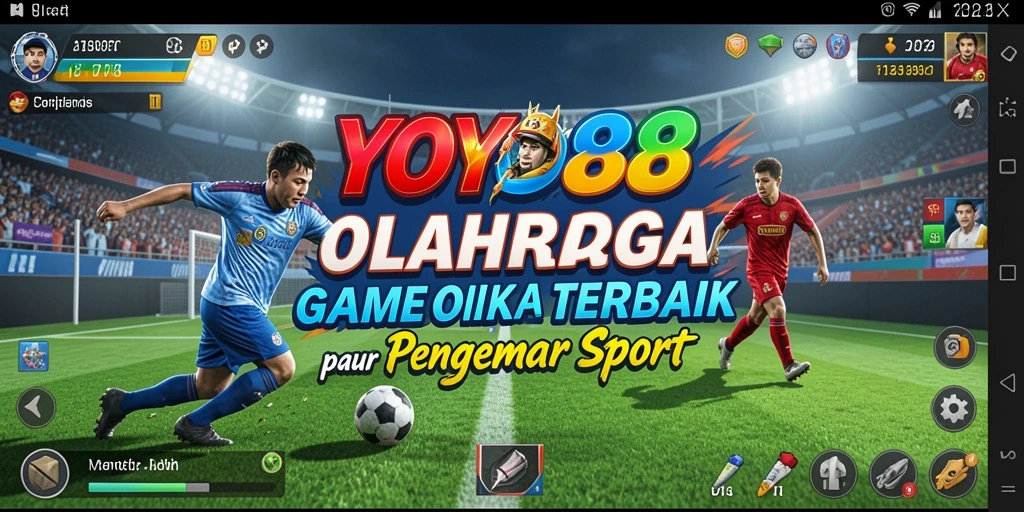 Gameplay seru dalam aplikasi YOYO88 menampilkan berbagai cabang olahraga.